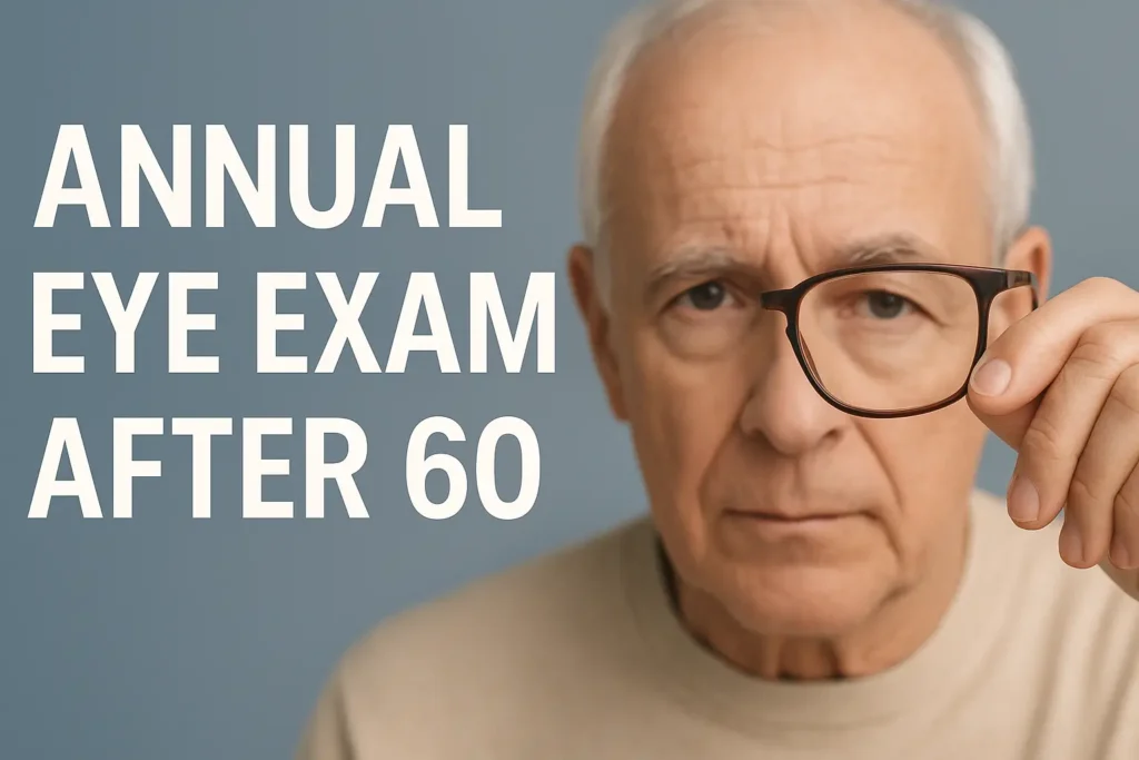 Annual eye exam checklist for seniors