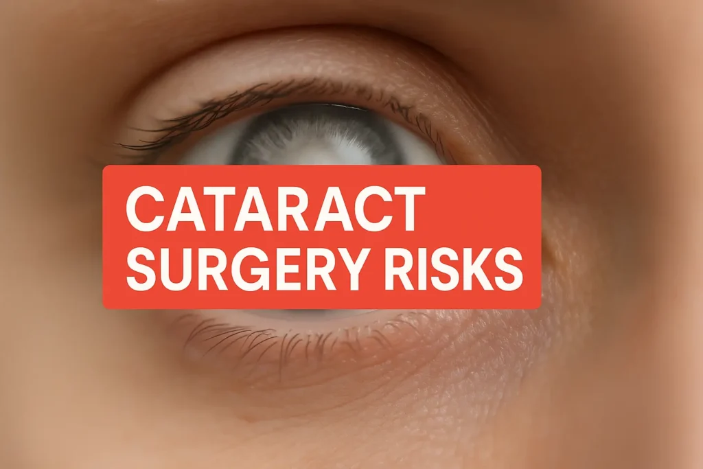 Cataract surgery complications in seniors