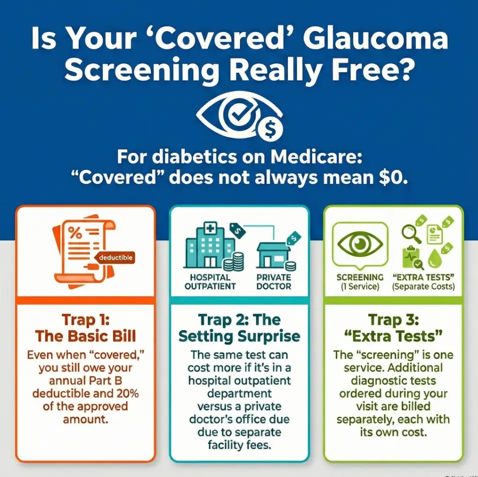 Medicare glaucoma screening for diabetics