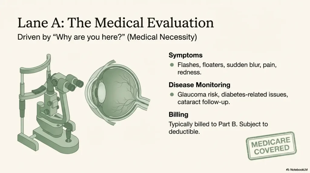 Medicare refraction fee