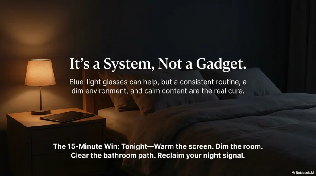 blue light glasses for insomnia