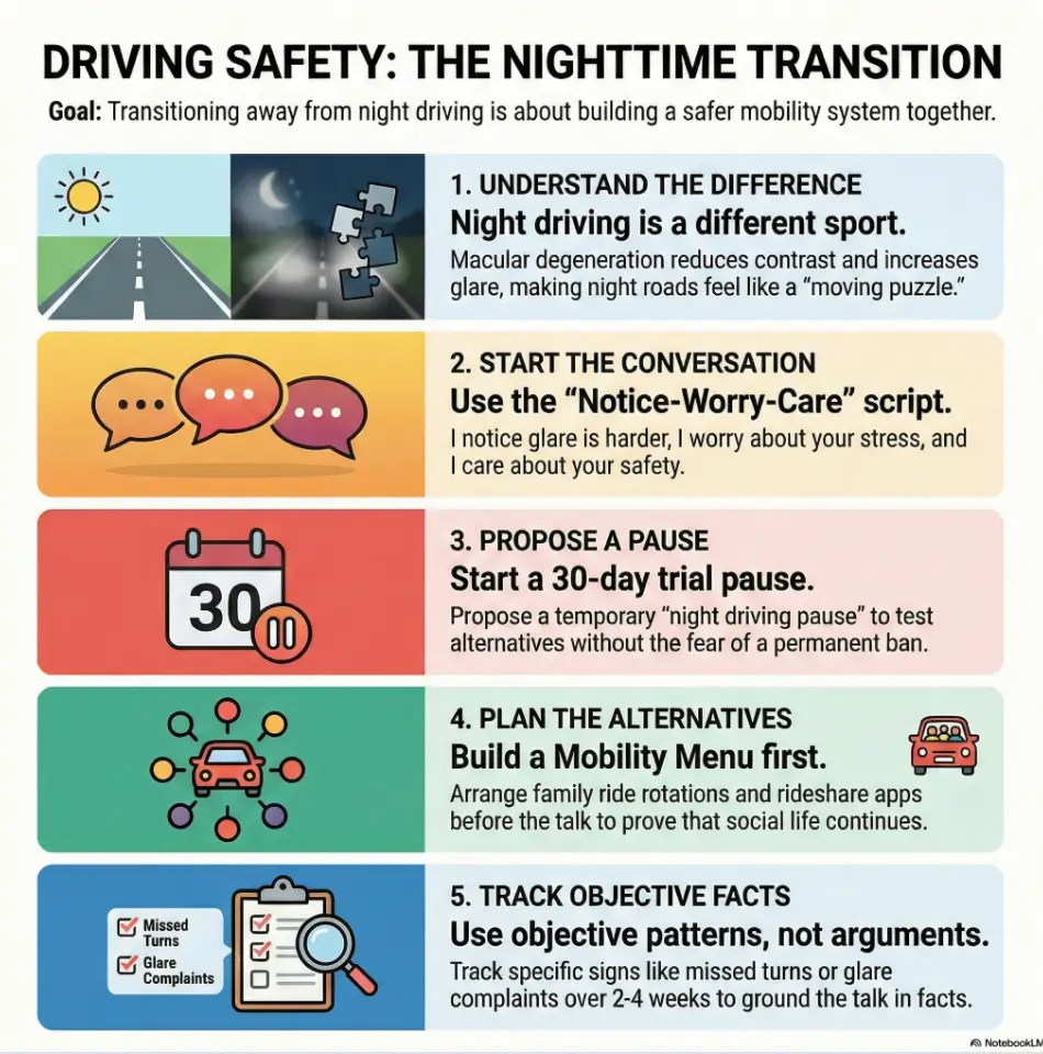 macular degeneration night driving safety