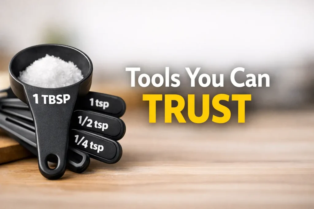 best measuring spoons for low vision