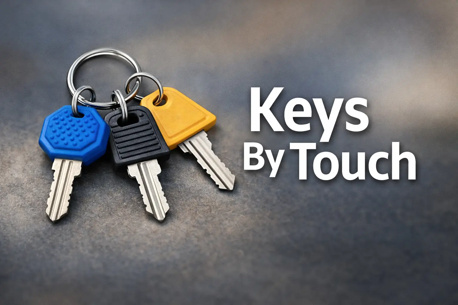 low vision key identification system