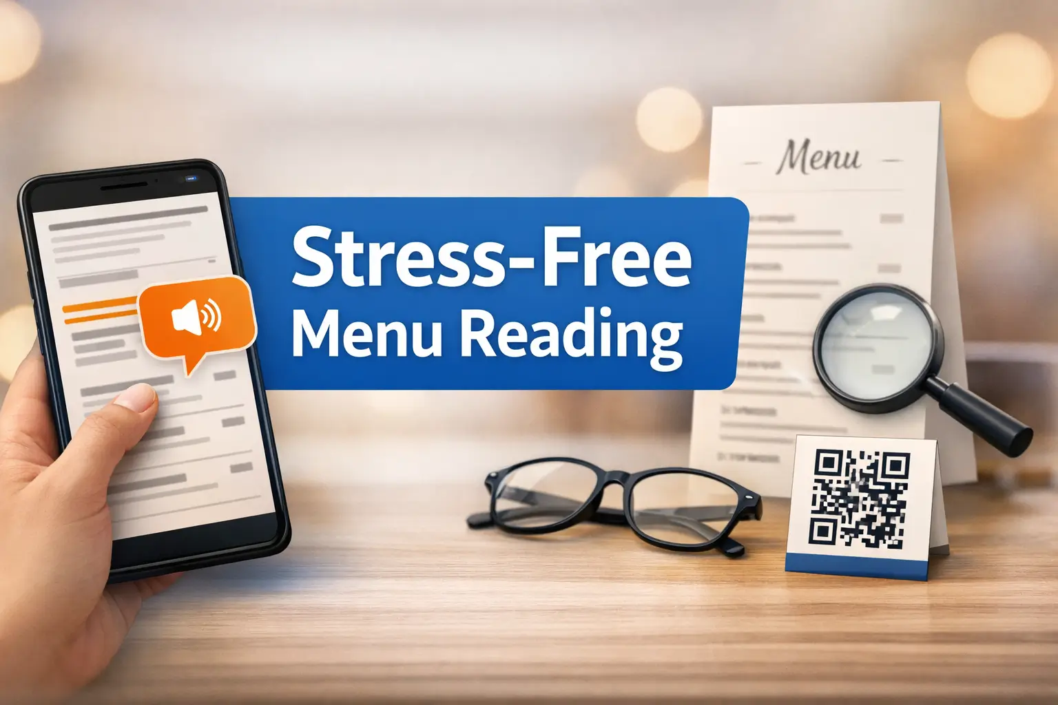 Android Select to Speak menus