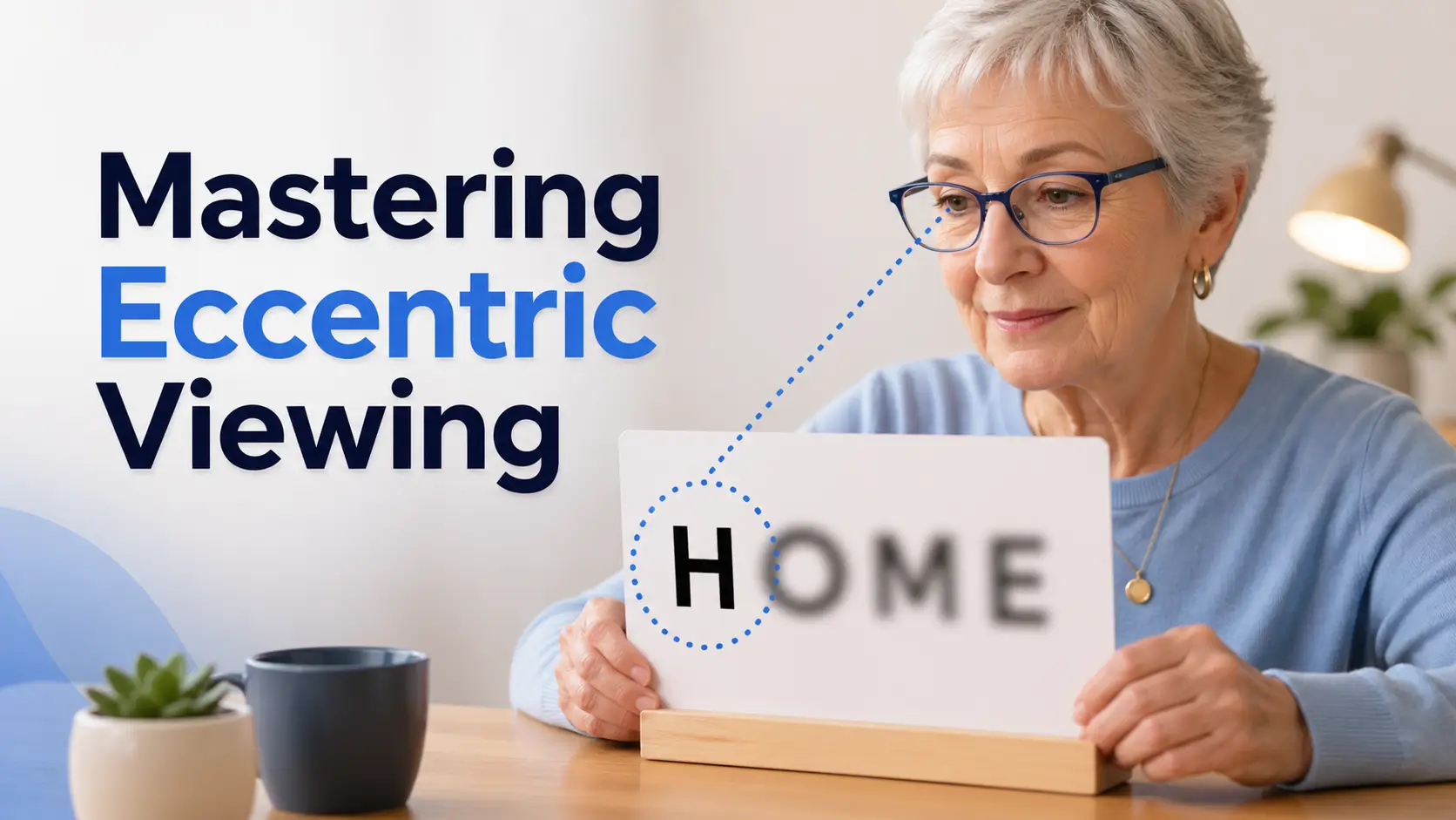 eccentric viewing practice