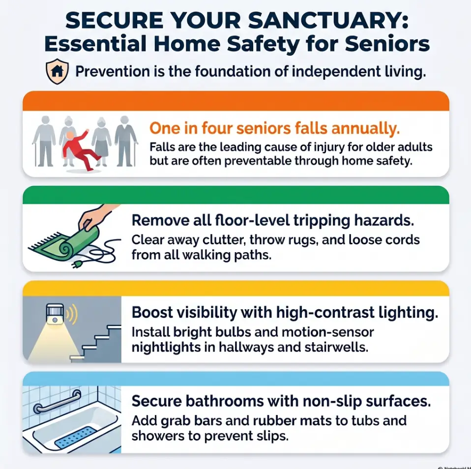 Kitchen appliance safety for seniors