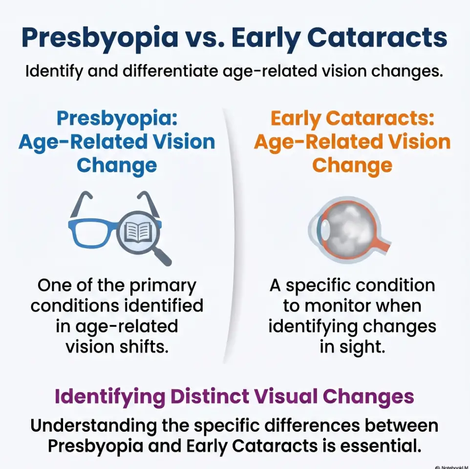 presbyopia vs cataracts