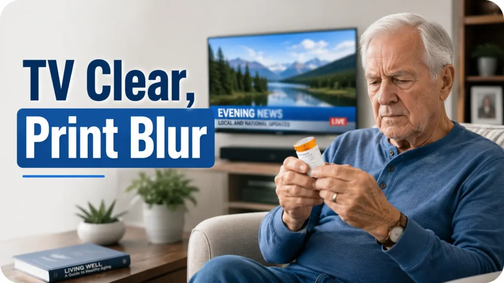 senior near vision problems