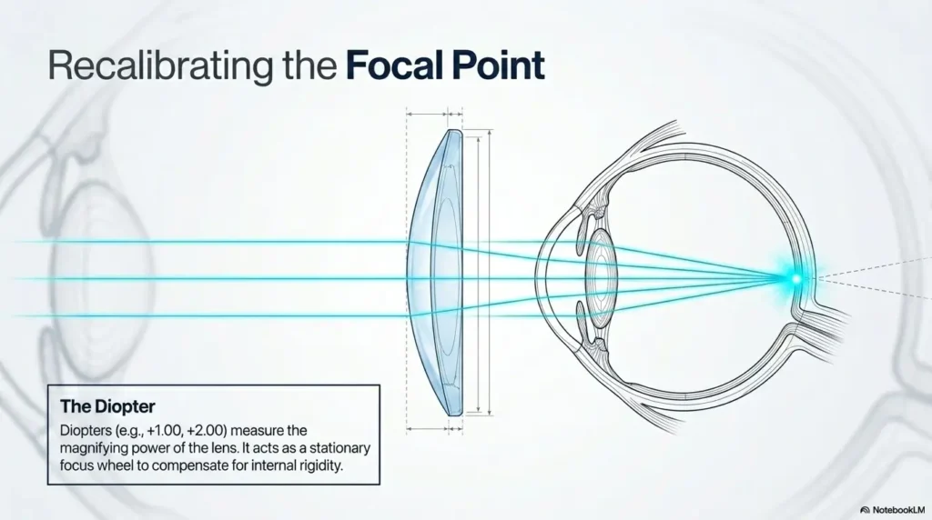 reading glasses stop working