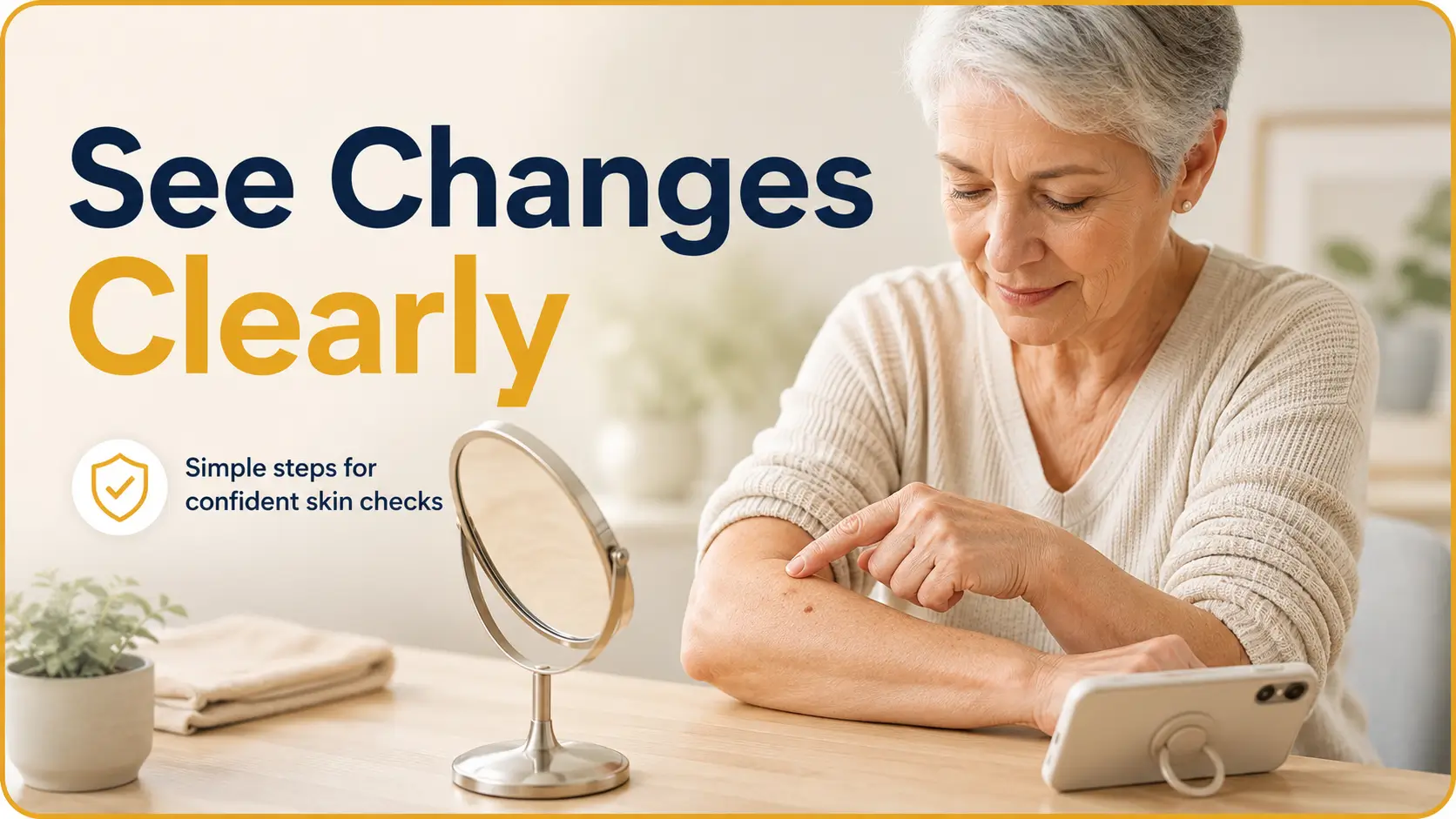 Skin Check for Aging Eyes