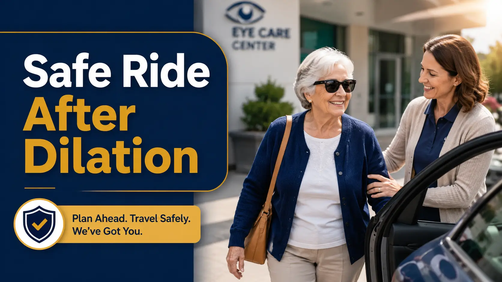 Transportation After Eye Dilation