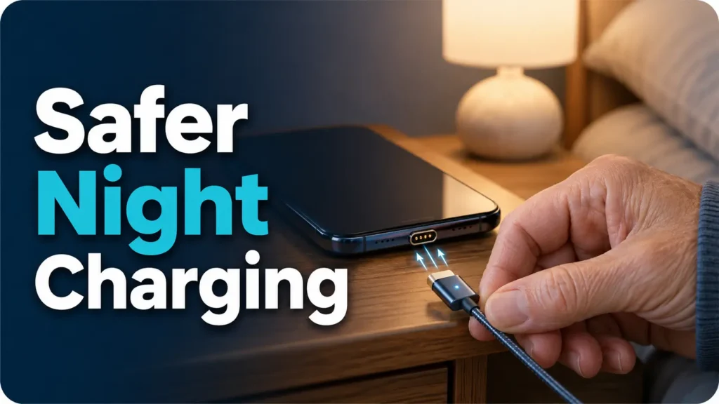magnetic charging cable for seniors