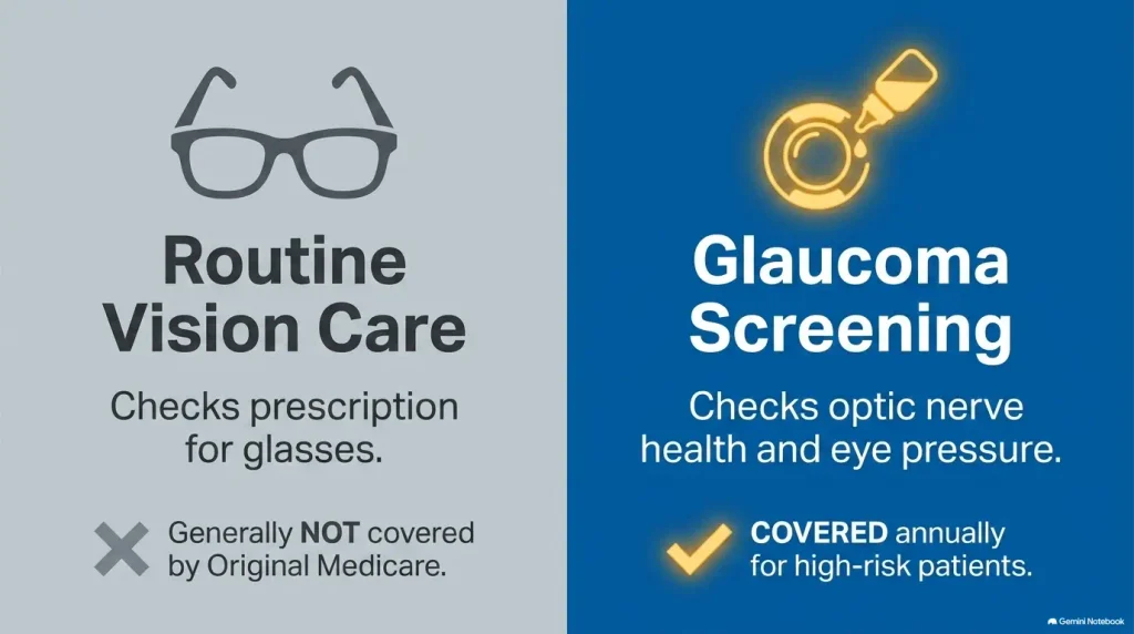 Medicare glaucoma screening coverage