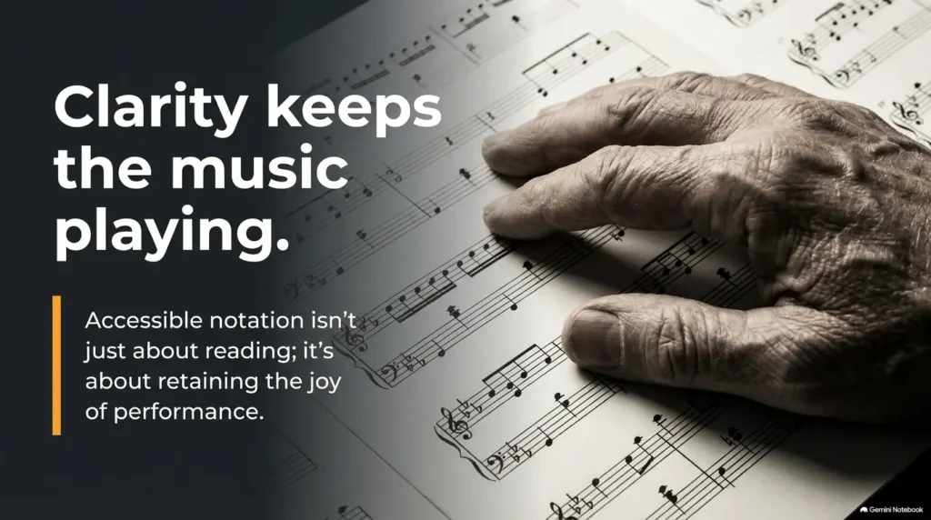 How to Enlarge Sheet Music for Seniors