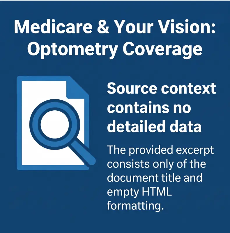 Does Medicare cover optometrist visits