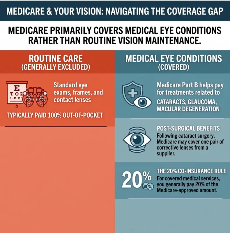 Medicare eye care costs without vision insurance