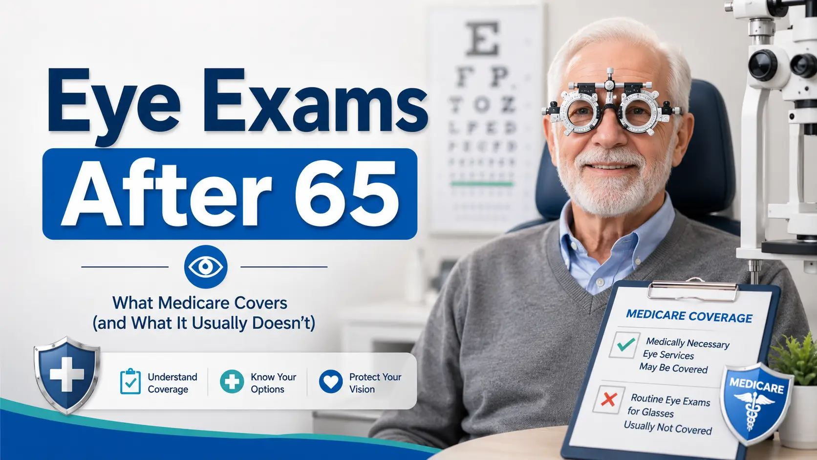 Medicare eye exam coverage after 65