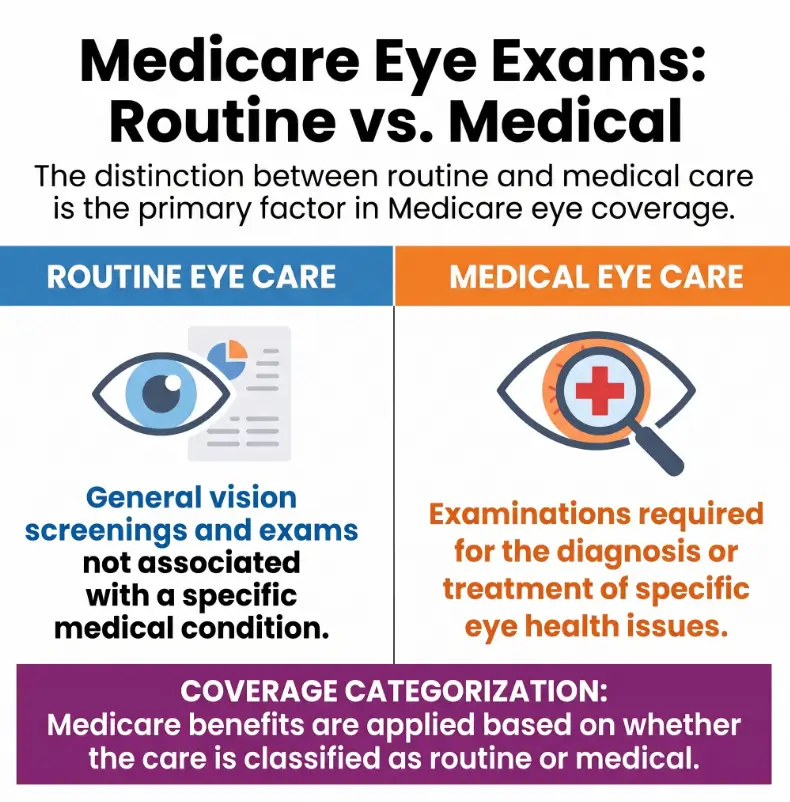 Medicare eye exam coverage