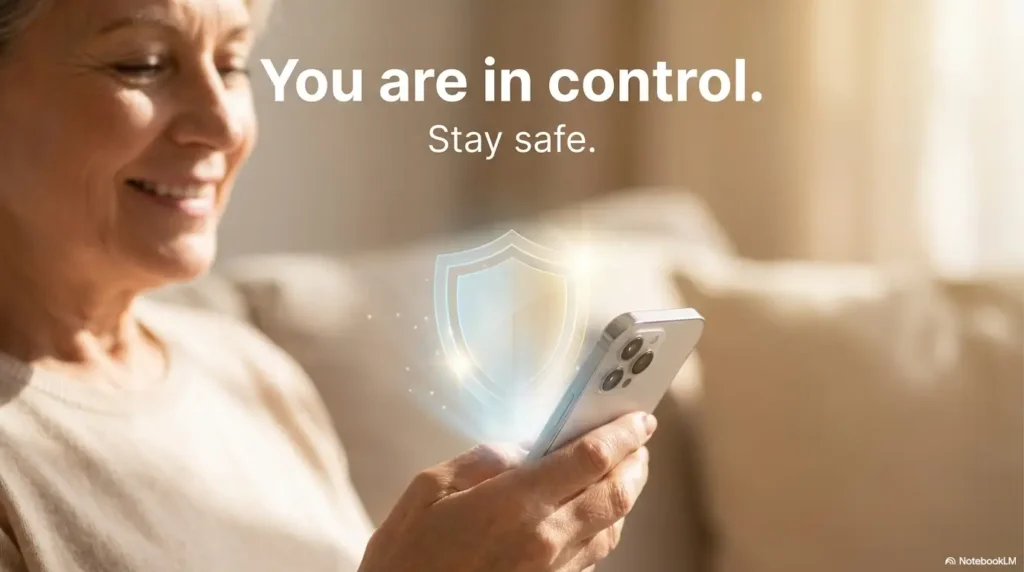 how to protect seniors from text scams