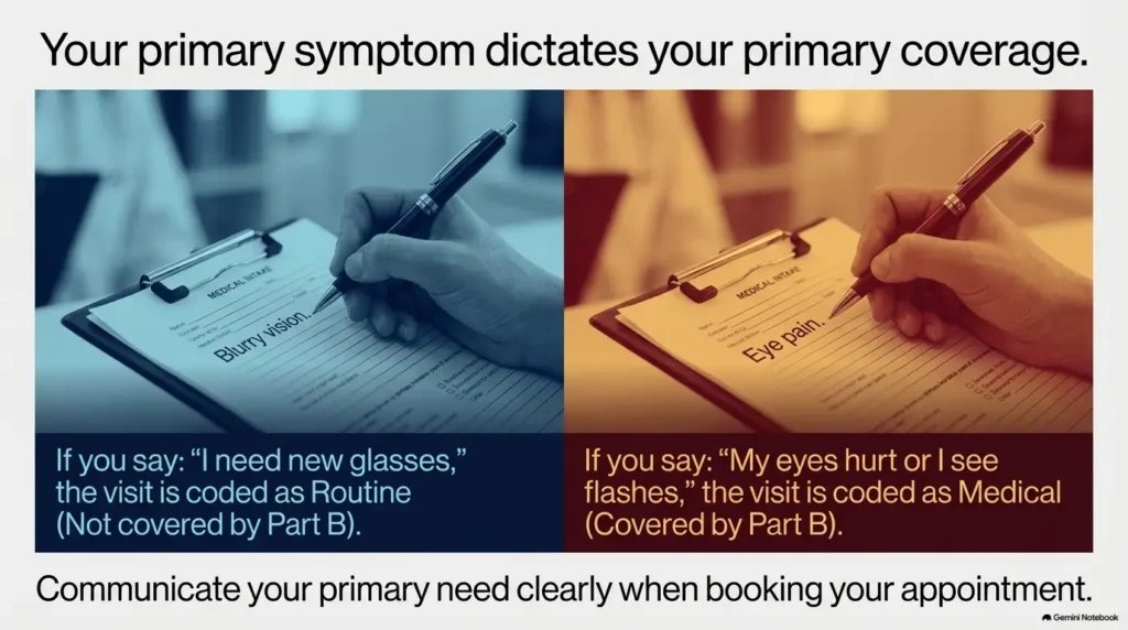 Medicare routine eye exam coverage