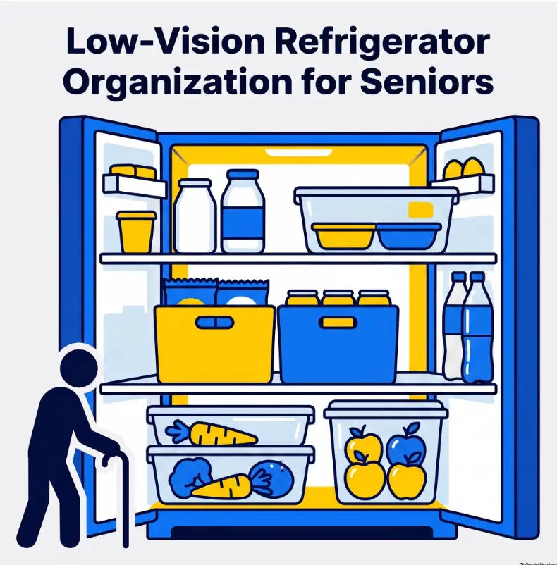 refrigerator organization for seniors