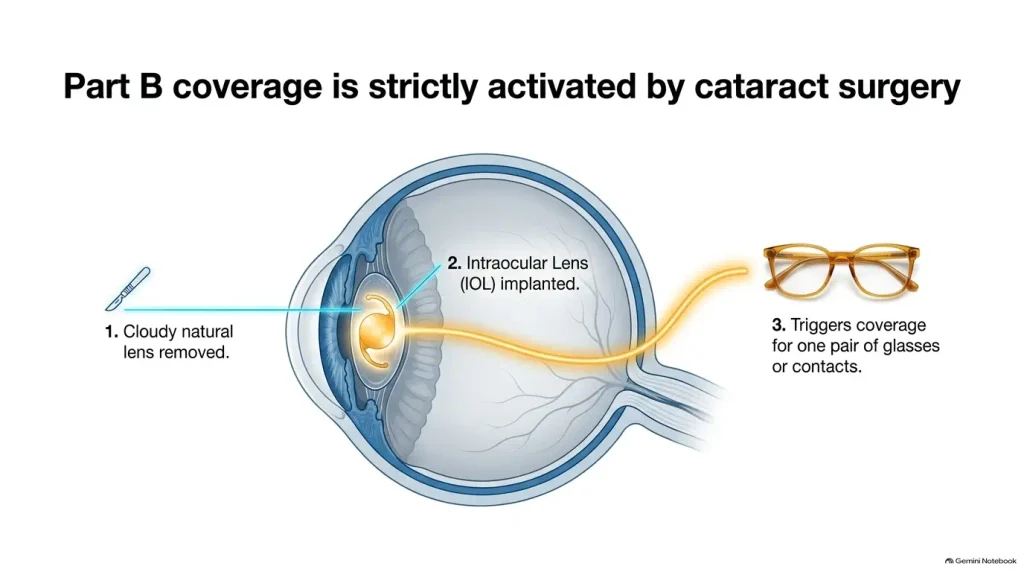 does Medicare cover prescription glasses