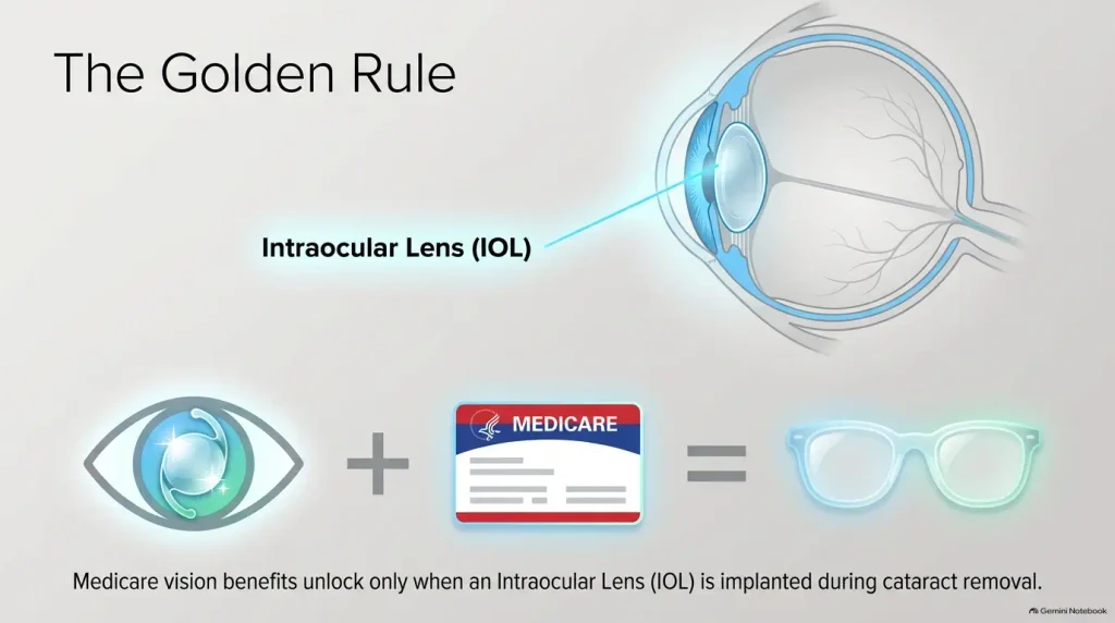 Medicare glasses after cataract surgery