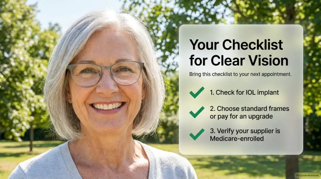 Medicare glasses after cataract surgery