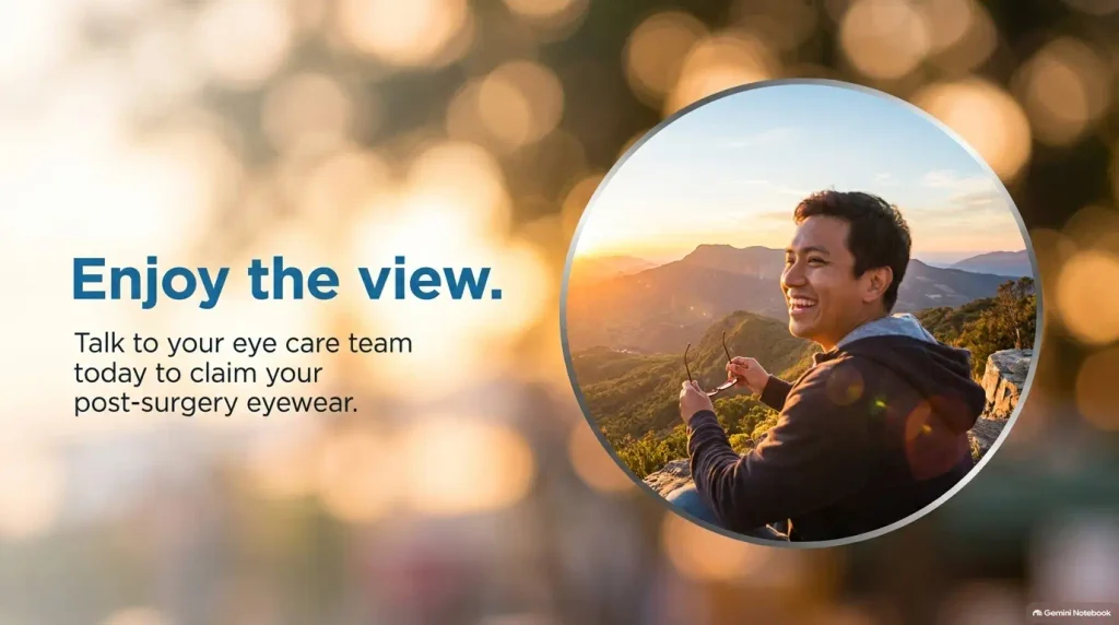 Medicare-approved eyeglass supplier after cataract surgery